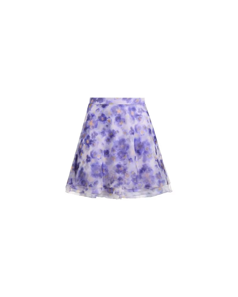 Elisabetta Franchi HOSEN & RÖCKE - Miniröckeauf YOOX.COM Lila