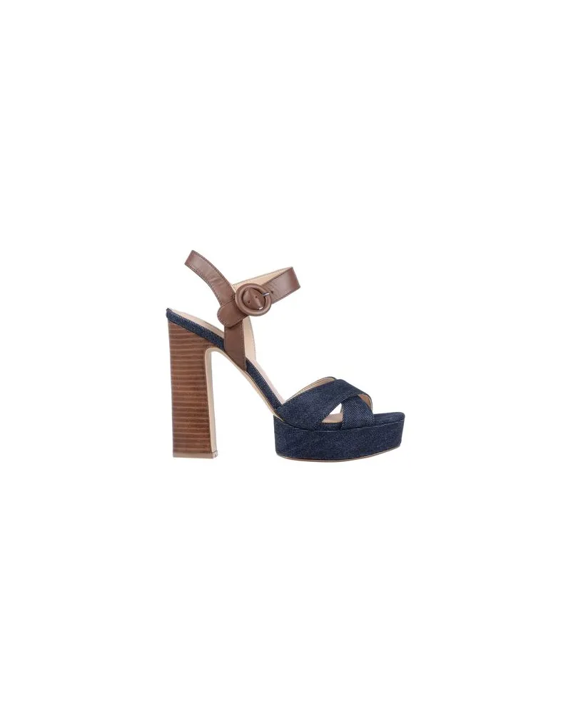Guess SCHUHE - Sandalenauf YOOX.COM Blau