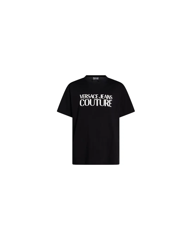 Versace Jeans TOPS - T-shirtsauf YOOX.COM Schwarz
