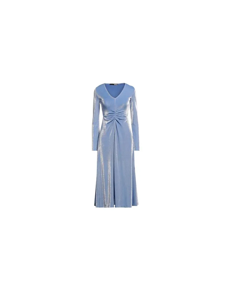 ROTATE Birger Christensen KLEIDER - Midi-Kleiderauf YOOX.COM Hellblau