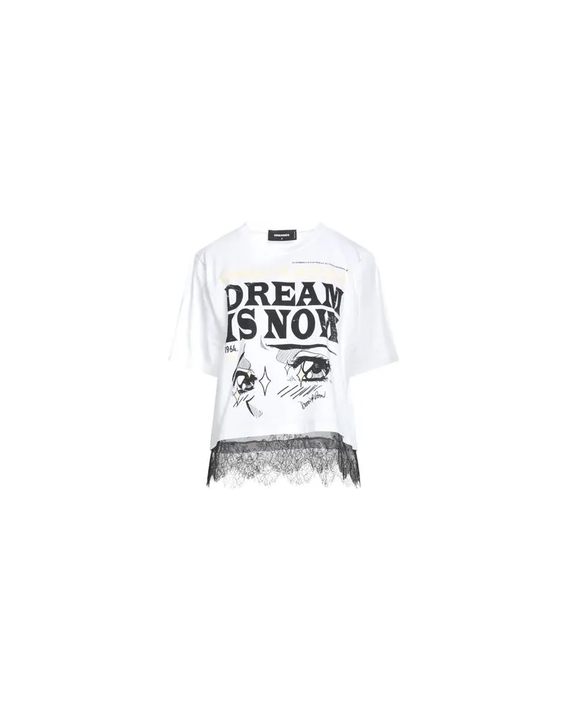 Dsquared2 TOPS - T-shirtsauf YOOX.COM Weiß