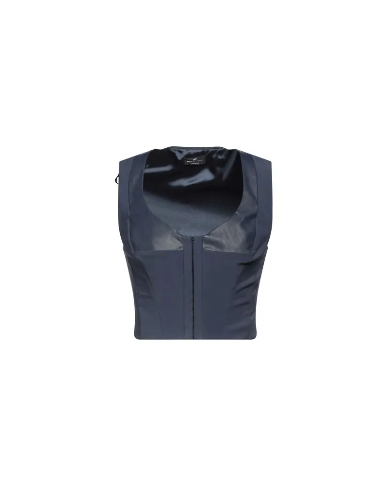 Elisabetta Franchi TOPS - Topsauf YOOX.COM Marineblau