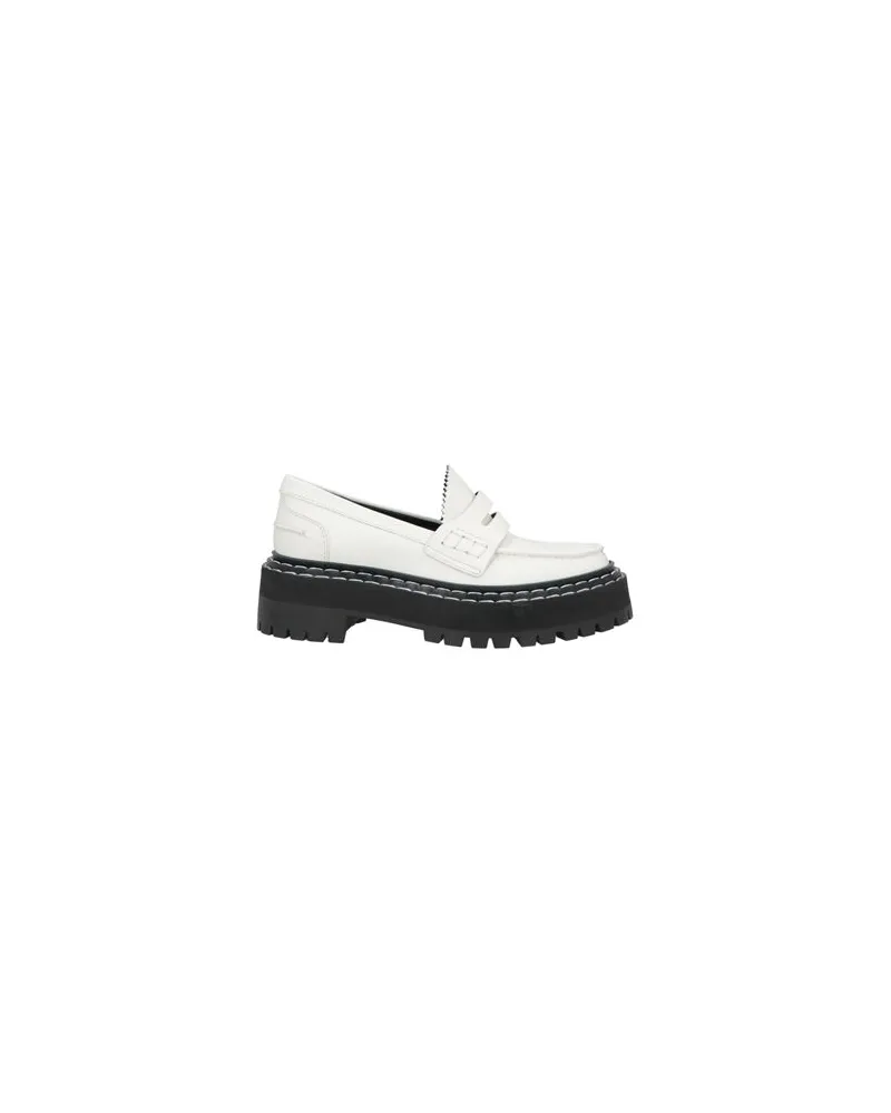 Proenza Schouler SCHUHE - Mokassinsauf YOOX.COM Weiß