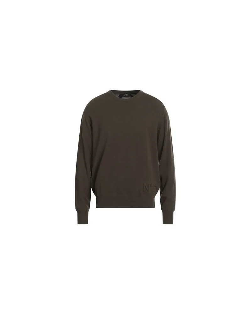 N° 21 STRICKWAREN - Pulloverauf YOOX.COM Militärgrün