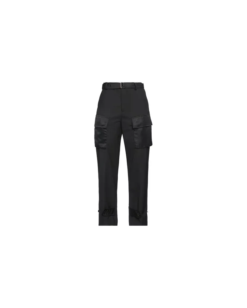 Sacai HOSEN & RÖCKE - Hosenauf YOOX.COM Schwarz