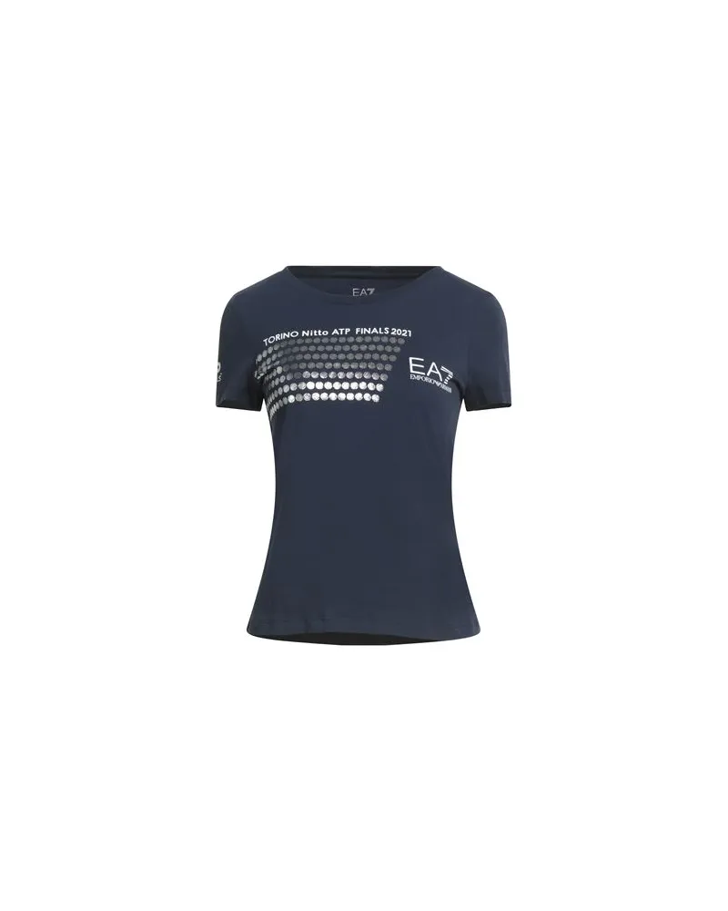 EA7 TOPS - T-shirtsauf YOOX.COM Marineblau