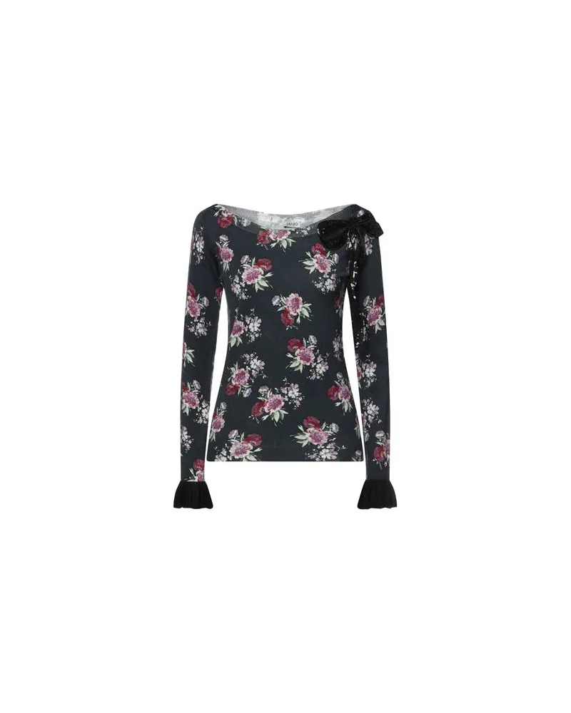 Liu Jo STRICKWAREN - Pulloverauf YOOX.COM Nachtblau