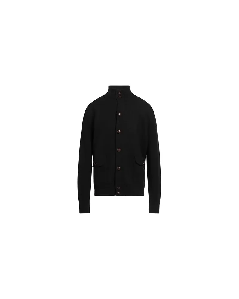 Malo STRICKWAREN - Strickjackenauf YOOX.COM Schwarz