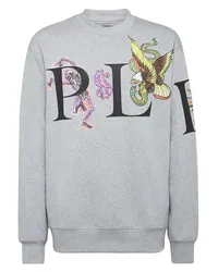 Philipp Plein Sweatshirt Grau