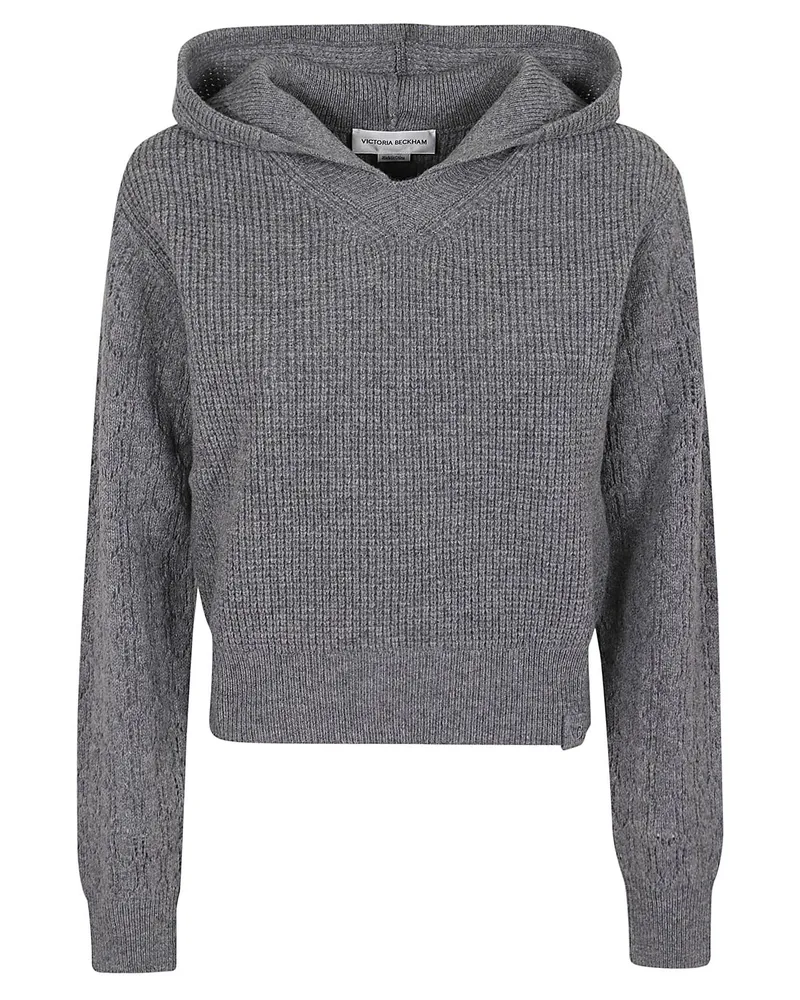 Victoria Beckham Sweatshirt Grau