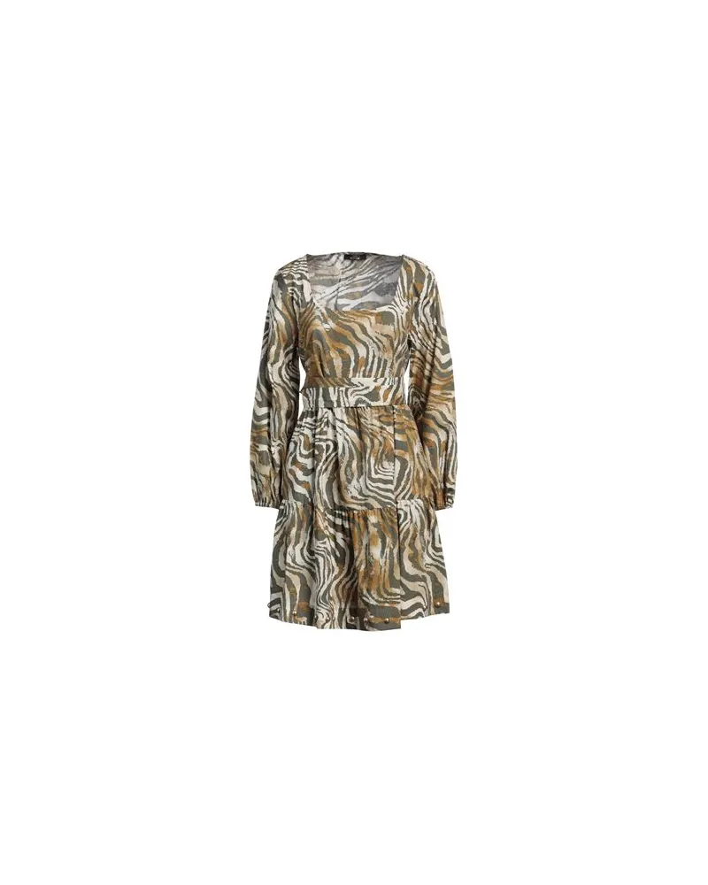 Actitude by Twinset KLEIDER - Mini-Kleiderauf YOOX.COM Militärgrün