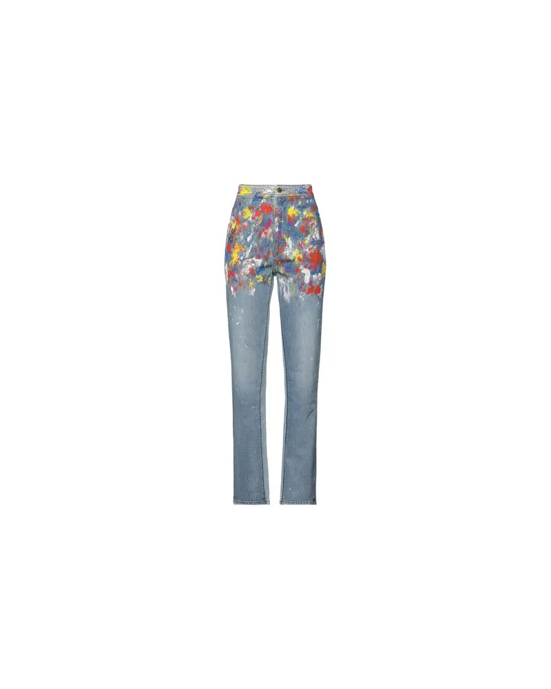 Philosophy Di Lorenzo Serafini HOSEN & RÖCKE - Jeanshosenauf YOOX.COM Blau