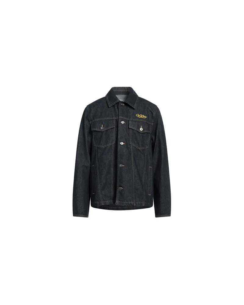 OFF-WHITE JACKEN & MÄNTEL - Jeansjacken/Mäntelauf YOOX.COM Blau