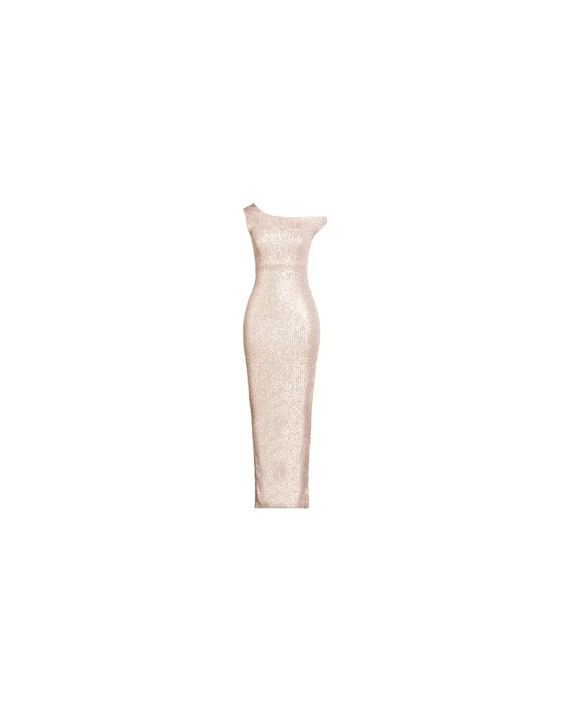 Norma Kamali KLEIDER - Maxi-Kleiderauf YOOX.COM Hellrosa