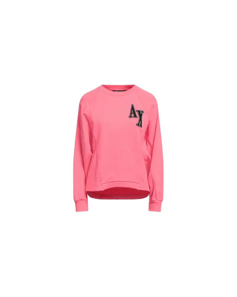 Armani Exchange TOPS - Sweatshirtsauf YOOX.COM Koralle