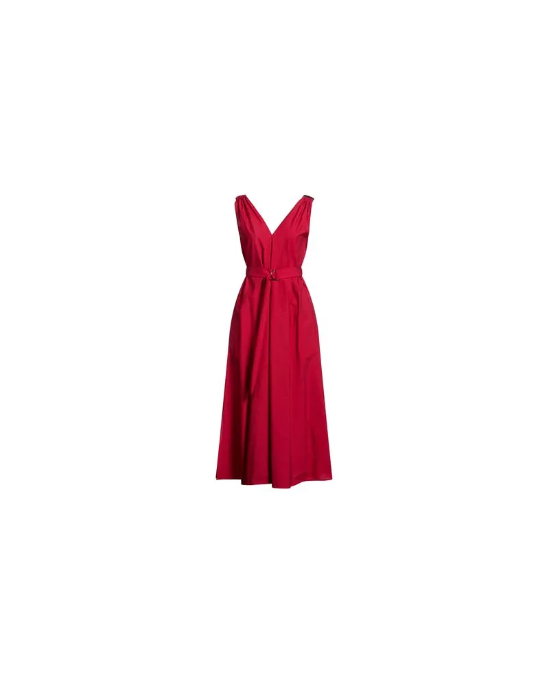 Brunello Cucinelli KLEIDER - Maxi-Kleiderauf YOOX.COM Rot