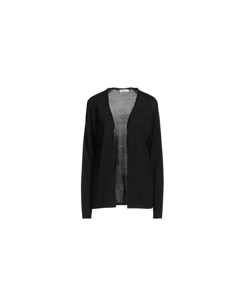 Majestic STRICKWAREN - Strickjackenauf YOOX.COM Schwarz