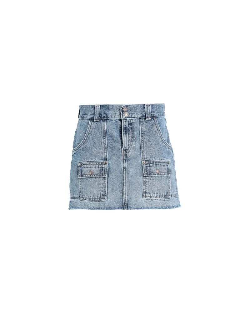 Levi's ICON OUTBACK SKIRT MED INDIGO - WORN IN	 - HOSEN & RÖCKE - Jeansröckeauf YOOX.COM Blau
