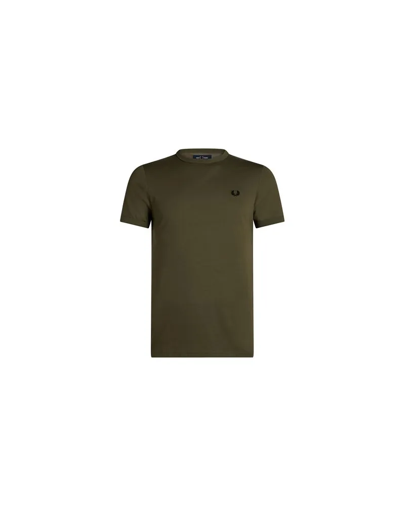 Fred Perry TOPS - T-shirtsauf YOOX.COM Militärgrün