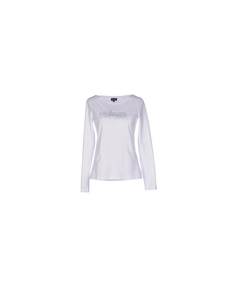 Armani Jeans TOPS - T-shirtsauf YOOX.COM Weiß