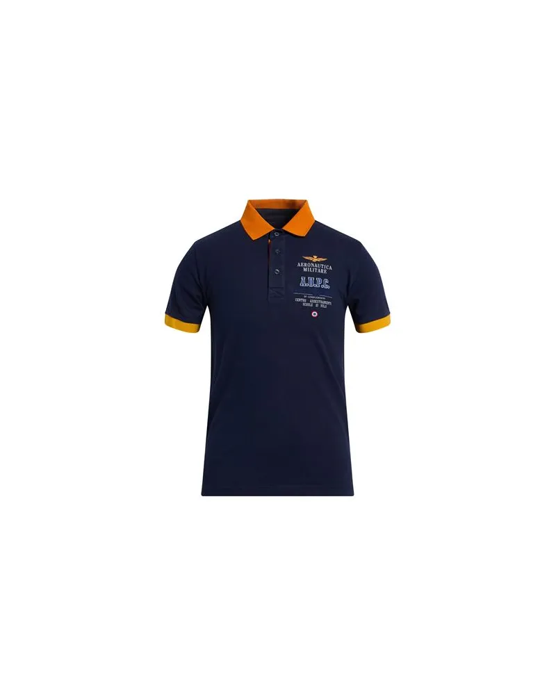 Aeronautica Militare TOPS - Poloshirtsauf YOOX.COM Nachtblau
