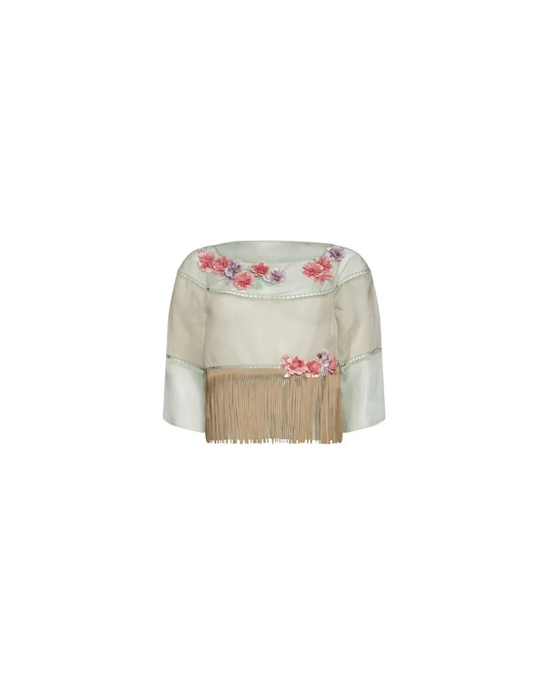 Alberta Ferretti TOPS - Topsauf YOOX.COM Salbeigrün