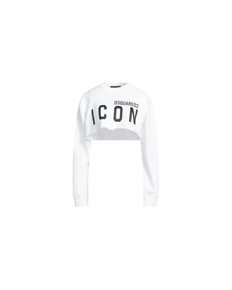 Dsquared2 TOPS - Sweatshirtsauf YOOX.COM Weiß