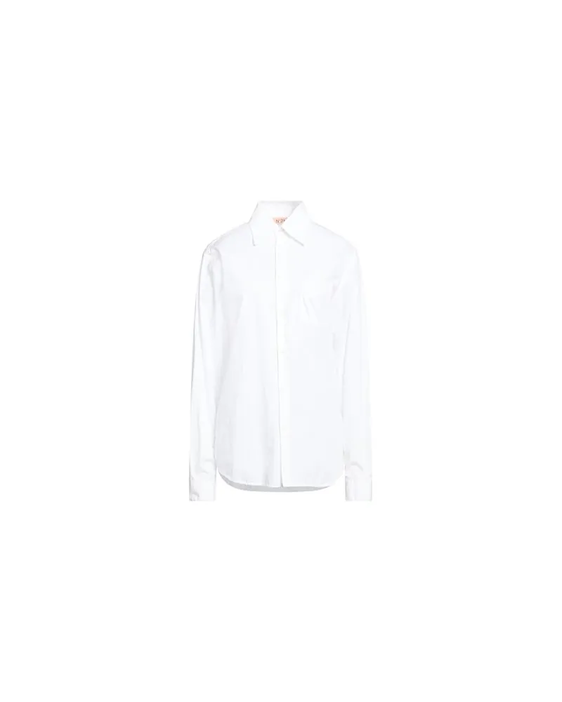 N° 21 TOPS - Hemdenauf YOOX.COM Weiß