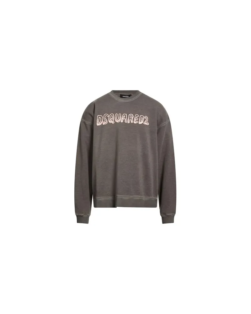 Dsquared2 TOPS - Sweatshirtsauf YOOX.COM Grau