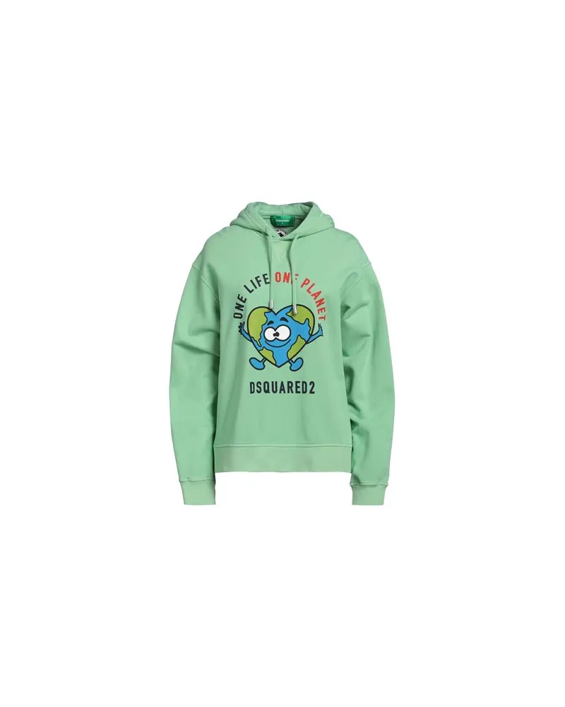 Dsquared2 TOPS - Sweatshirtsauf YOOX.COM Säuregrün