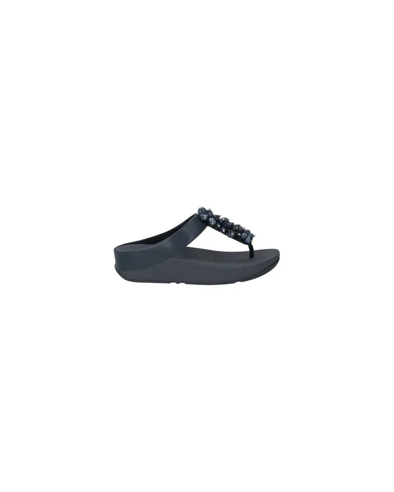 FitFlop SCHUHE - Zehentrennerauf YOOX.COM Marineblau