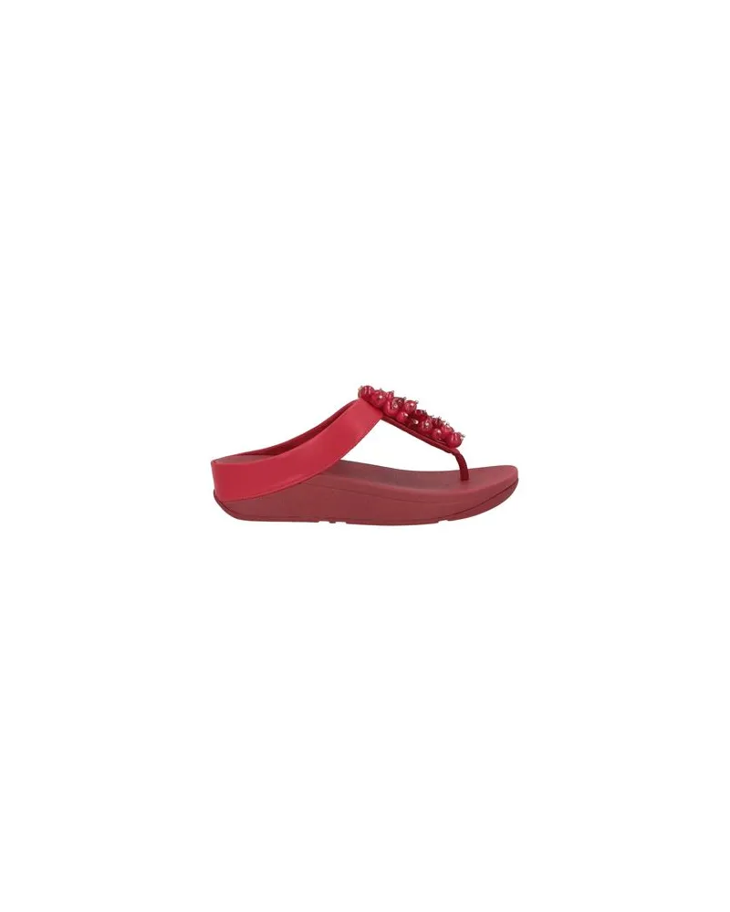 FitFlop SCHUHE - Zehentrennerauf YOOX.COM Ziegelrot