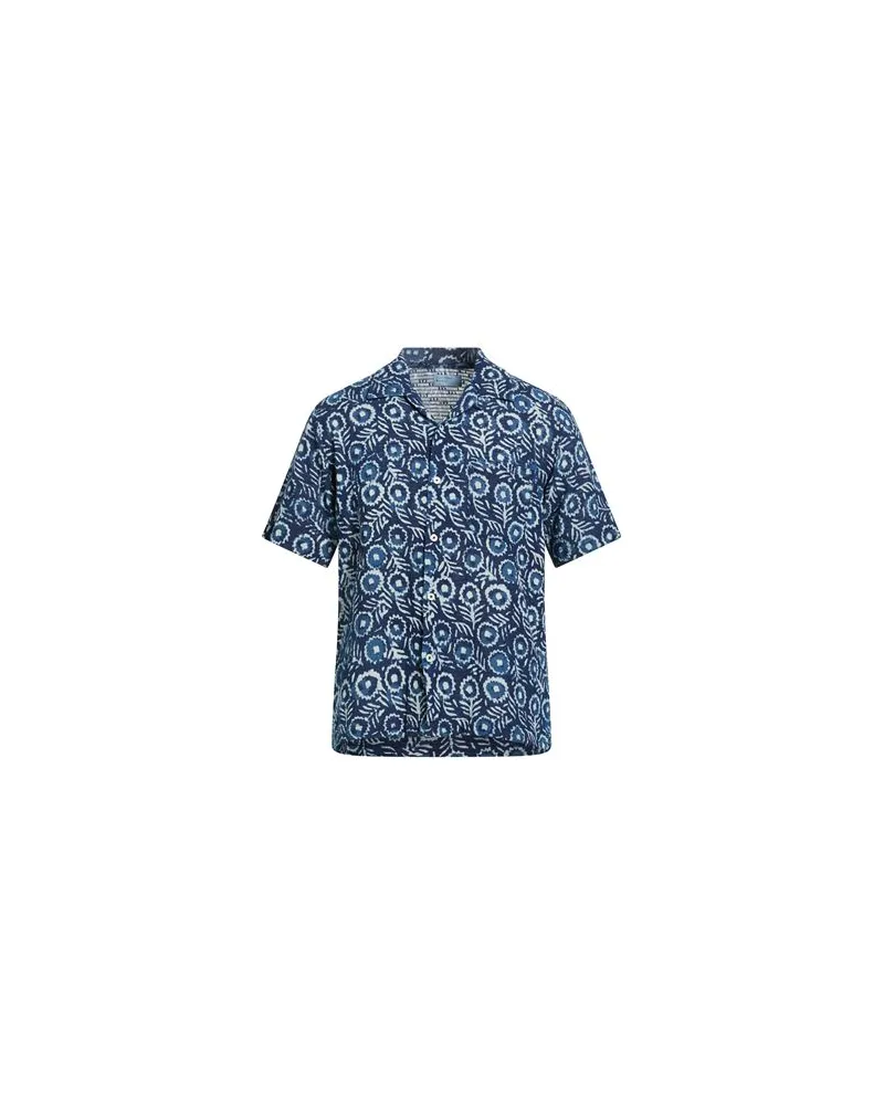 Universal Works TOPS - Hemdenauf YOOX.COM Blau