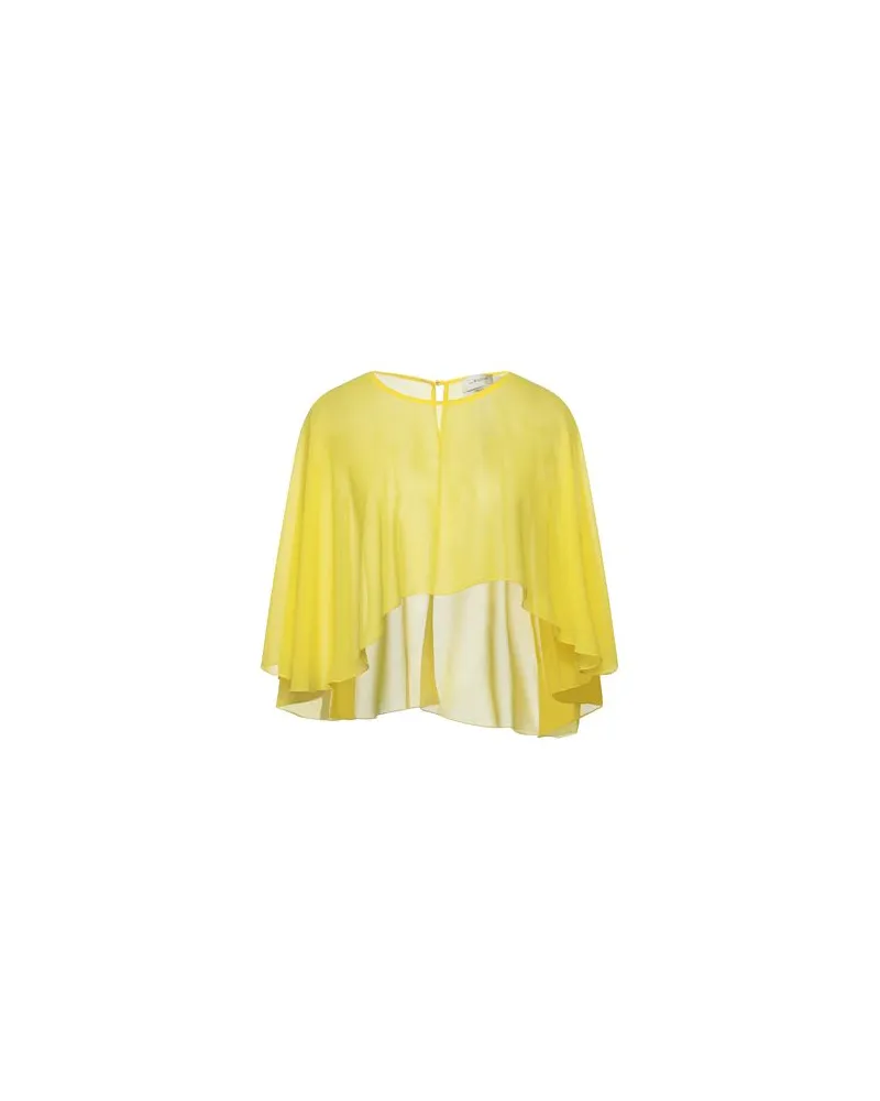 Anna Molinari JACKEN & MÄNTEL - Capesauf YOOX.COM Gelb