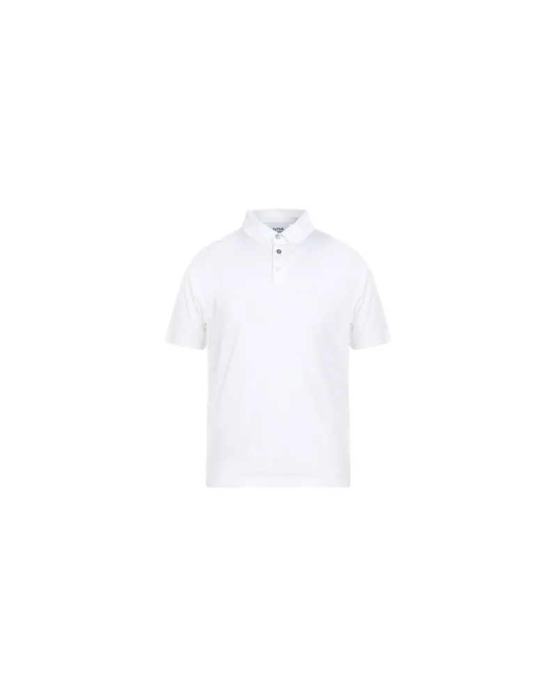 Alpha Studio TOPS - Poloshirtsauf YOOX.COM Weiß