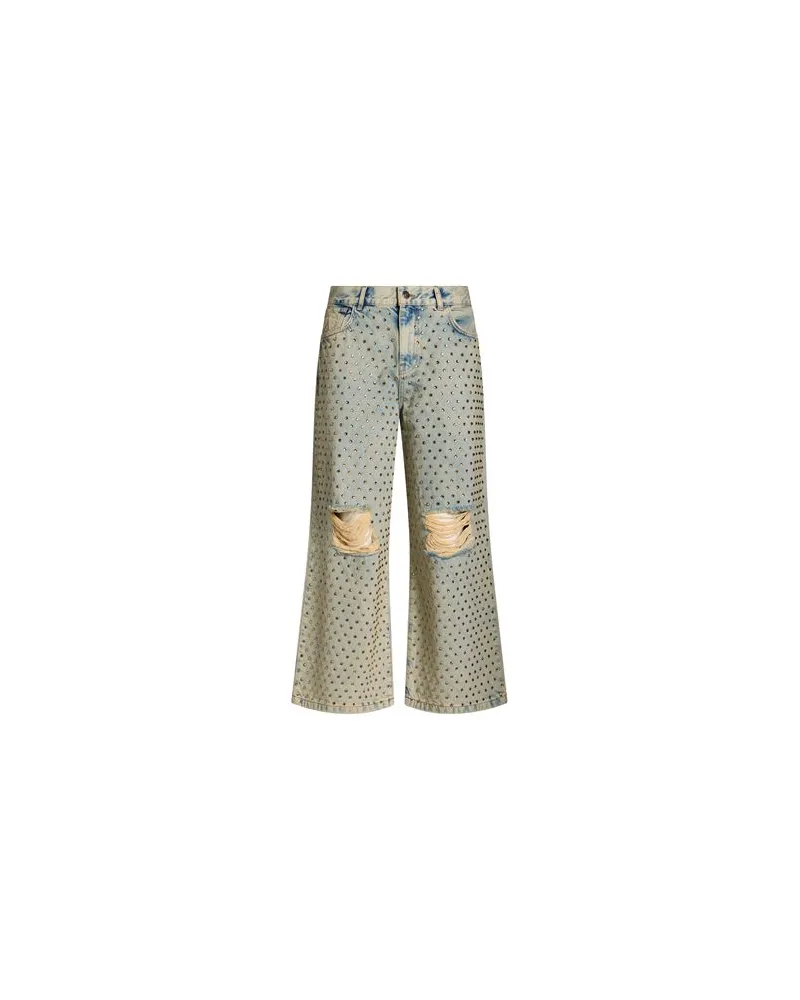 8PM HOSEN & RÖCKE - Jeanshosenauf YOOX.COM Blau