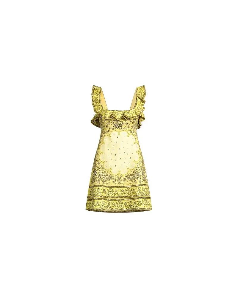 Zimmermann KLEIDER - Mini-Kleiderauf YOOX.COM Pastellgelb