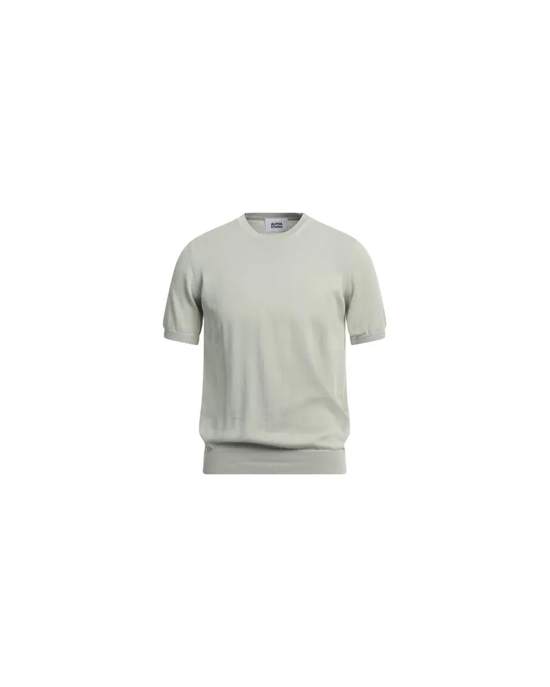 Alpha Studio STRICKWAREN - Pulloverauf YOOX.COM Salbeigrün