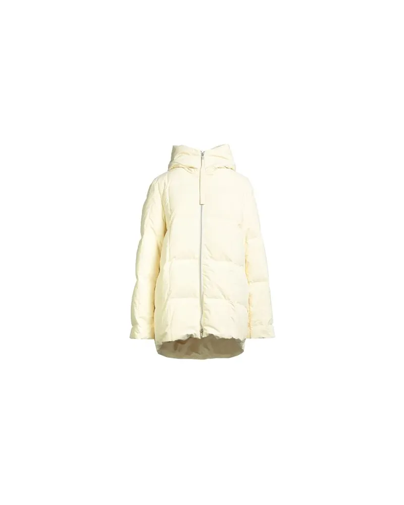 Jil Sander JACKEN & MÄNTEL - Pufferjacken & Daunenjackenauf YOOX.COM Cremeweiß