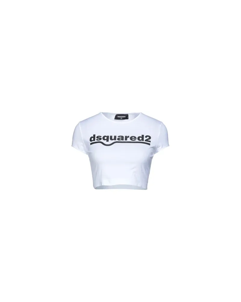 Dsquared2 TOPS - T-shirtsauf YOOX.COM Weiß