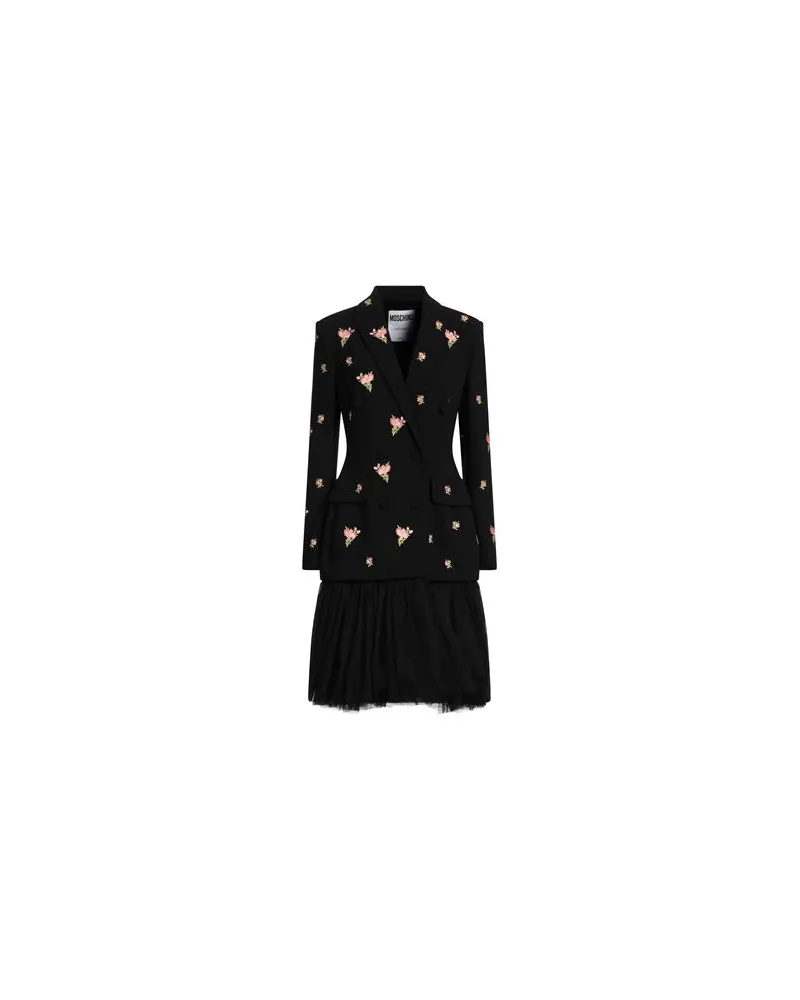 Moschino COUTURE - JACKEN & MÄNTEL - Mäntelauf YOOX.COM Schwarz
