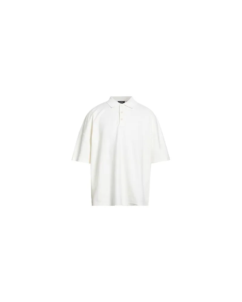 A.P.C. TOPS - Poloshirtsauf YOOX.COM Cremeweiß