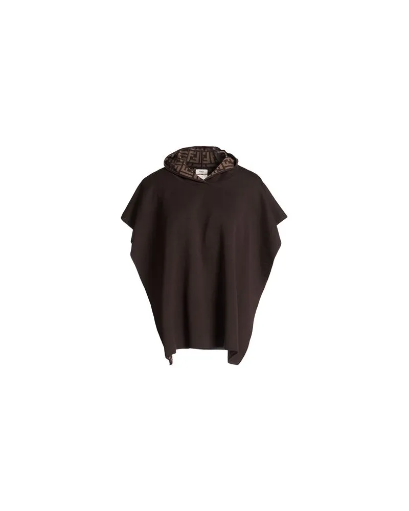 Fendi JACKEN & MÄNTEL - Capesauf YOOX.COM Dunkelbraun