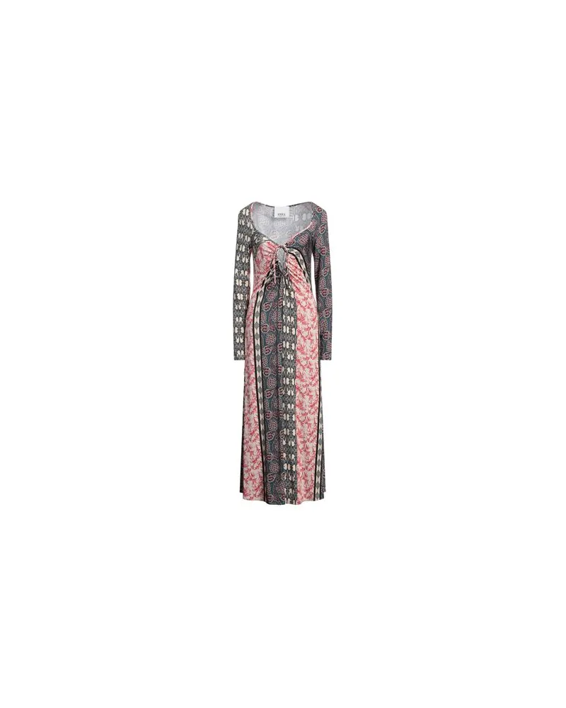Erika Cavallini KLEIDER - Maxi-Kleiderauf YOOX.COM Taubenblau