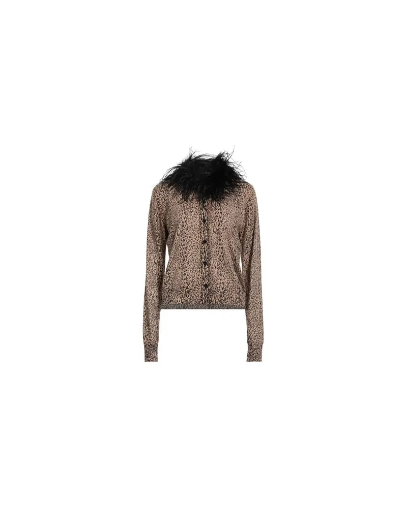 Twin-Set STRICKWAREN - Strickjackenauf YOOX.COM Beige