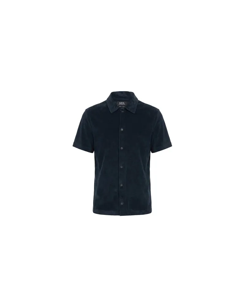 A.P.C. TOPS - Hemdenauf YOOX.COM Marineblau
