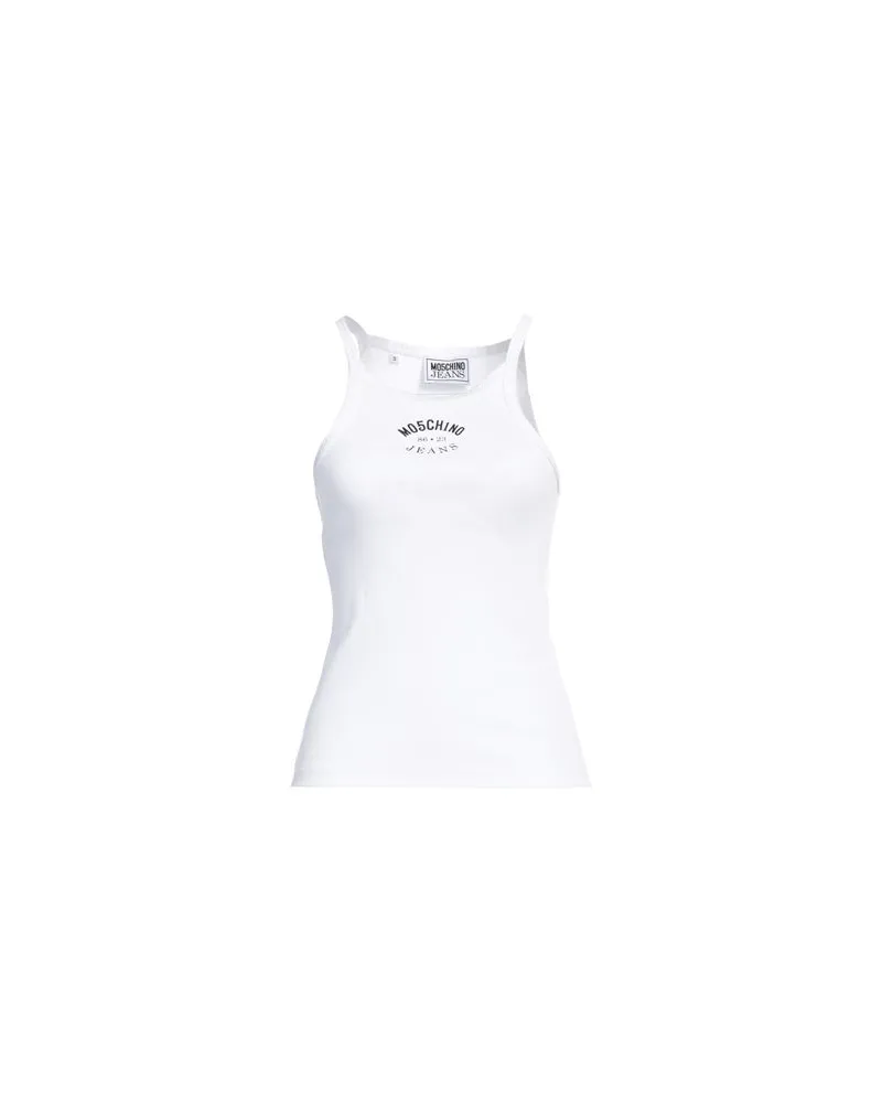 Moschino TOPS - Tank Topsauf YOOX.COM Weiß