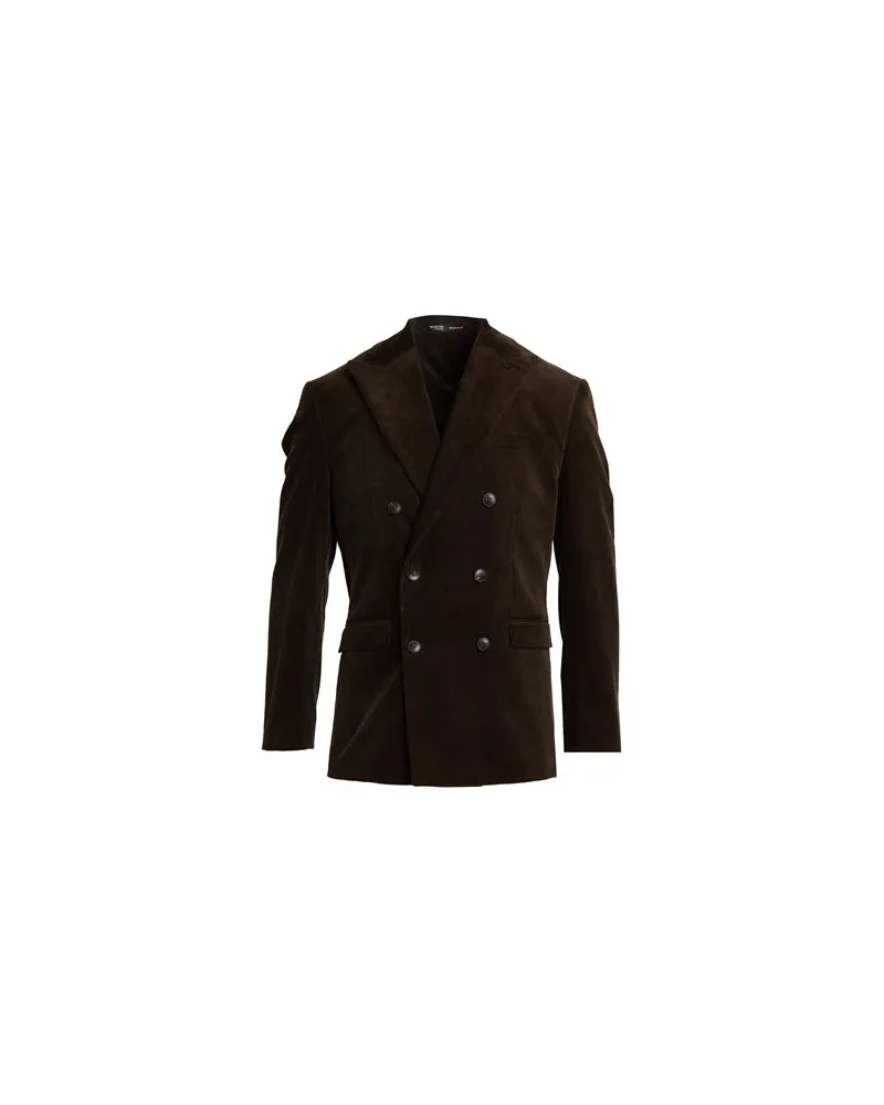Selected ANZÜGE und CO-ORDS - Blazersauf YOOX.COM Dunkelbraun