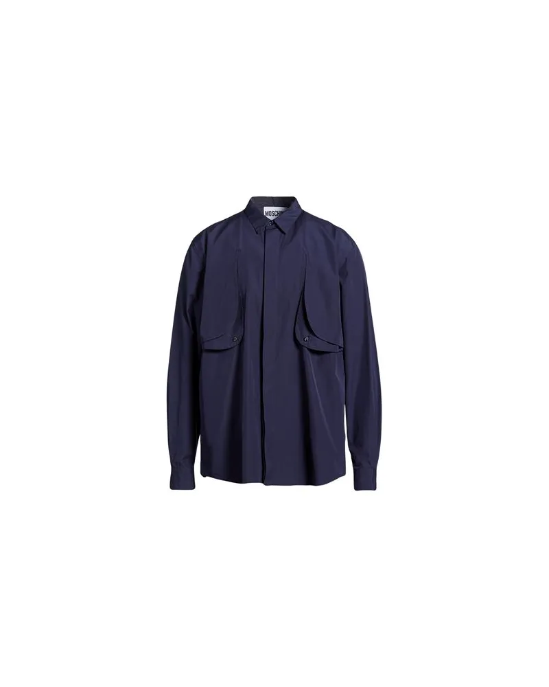 Moschino TOPS - Hemdenauf YOOX.COM Marineblau