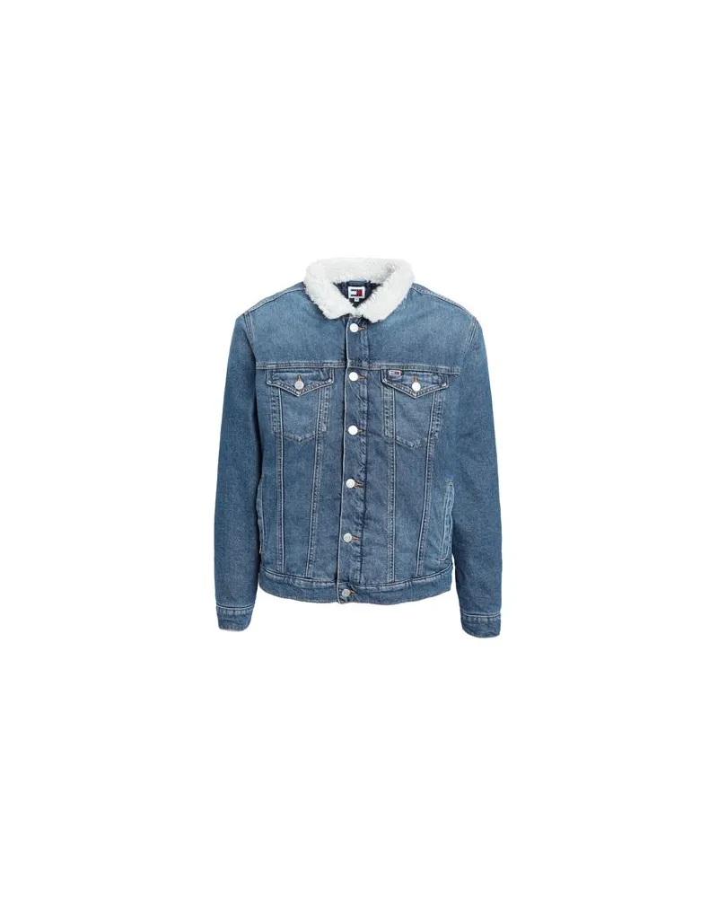 Tommy Hilfiger JACKEN & MÄNTEL - Jeansjacken/Mäntelauf YOOX.COM Blau